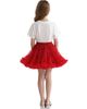 Mimi Tutu Mimi Tutu Girl's Little Girl's & Girl's Bow Tulle Skirt - 6