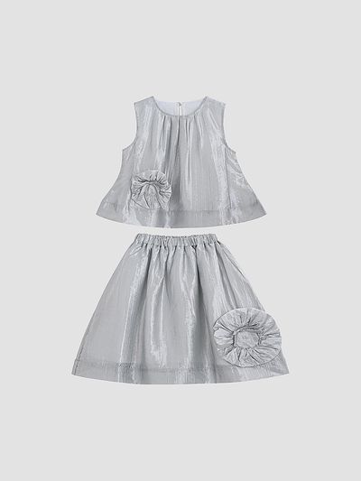 Mimi Tutu Mimi Tutu Girl's Little Girl's & Girl's Nerissa Skirt Set