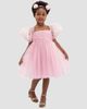 Mimi Tutu Mimi Tutu Girl's Little Girl's & Girl's Tulle Puff Sleeve Dress - 3