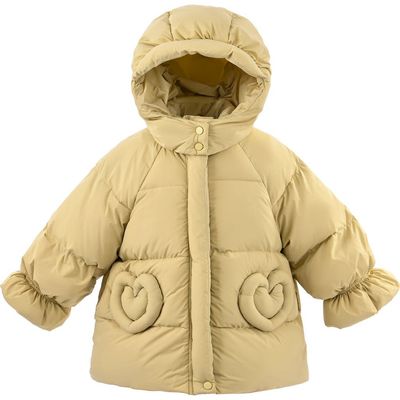 Mimi Tutu Mimi Tutu Glow Heart-Pocket Puffer Jacket