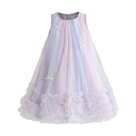 Mimi Tutu Mimi Tutu Marcella Pastel Bow Ruffle Dress