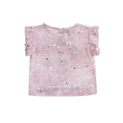 Mimi Tutu Mimi Tutu Mauve Cream Sequin Shorts Set 
