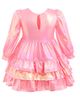 Mimi Tutu Mimi Tutu Metallic Ruffle Party Dress - 3