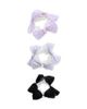 Mimi Tutu Mimi Tutu Pearl Bow Scrunchie Set - 2