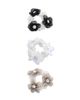Mimi Tutu Mimi Tutu Pearl Flower Scrunchie Set - 2