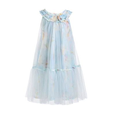 Mimi Tutu Mimi Tutu Rosamira Floral Tulle Dress