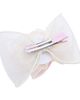 Mimi Tutu Mimi Tutu Rose Accent Bow Hair Clip Set - 5