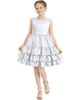 Mimi Tutu Mimi Tutu Satin Ruffle Party Dress - 1