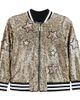 Mimi Tutu Mimi Tutu Sequin Bomber Jacket - 1