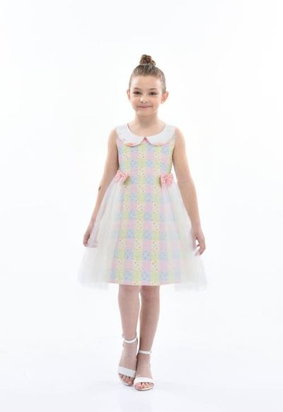 Mimi Tutu Mimi Tutu Spring Gingham Tulle Dress