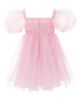 Mimi Tutu Mimi Tutu Tulle Dress with Puffed Sleeves - 3