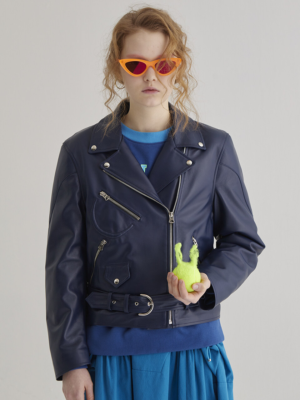 mimicAWE C Smile Biker Jacket (Obsidian)