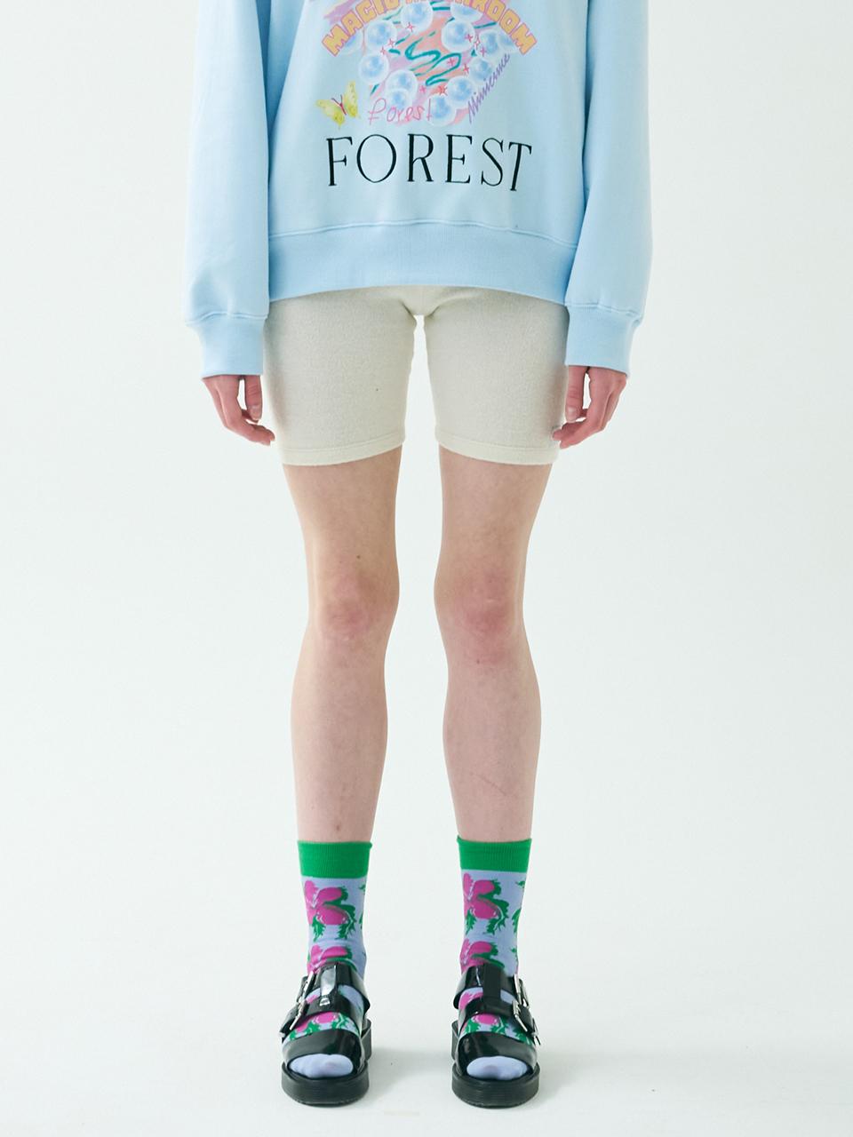 mimicAWE Fleece Lined Elastic Waist Shorts