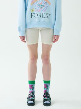 mimicAWE Fleece Lined Elastic Waist Shorts