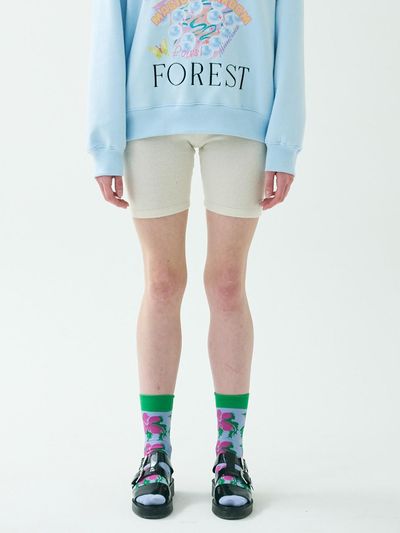 mimicAWE Fleece Lined Elastic Waist Shorts