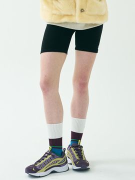 mimicAWE Fleece Lined Jersey Bike Shorts [Black]