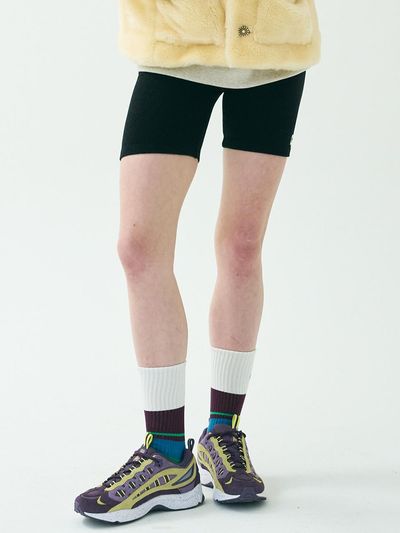 mimicAWE Fleece Lined Jersey Bike Shorts [Black]