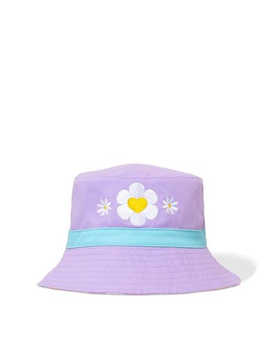 Mimish Mimish Girls' Reversible Bucket Hat