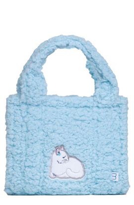 mimish mimish Kids' Faux Shearling Tote