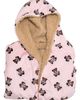 mimish mimish Kids' Reversible Teddy Hooded Robe - 3