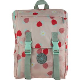 mimish mimish Kids' Sleep-n-Pack Strawberries & Daisies Print Sleeping Bag Backpack 