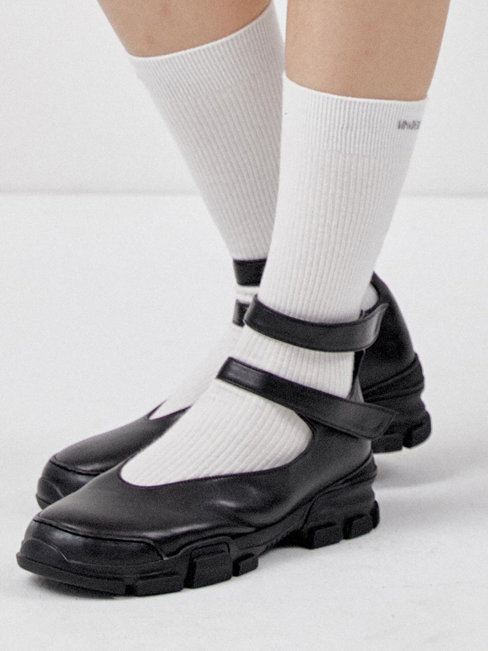 mina de bona double strap marryjane loafer