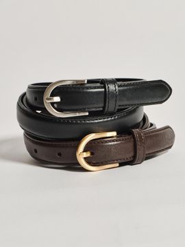 MIND BRIDGE women Leather Belt MABT00A2_5colors