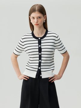 MIND BRIDGE women Stripe Cardigan (MZCD3202)
