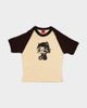 MINDBLOWN MINDBLOWN Devil Baby Tee in Brown, Women's at Urban Outfitters - 1