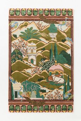 MINDTHEGAP Gardens of Jaipur Hand Tufted 100% Wool Rug