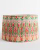 MINDTHEGAP Ruched Suzie Q Fabric Printed Drum Shade - 1
