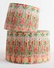 MINDTHEGAP Ruched Suzie Q Fabric Printed Drum Shade - 2