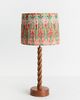 MINDTHEGAP Ruched Suzie Q Fabric Printed Drum Shade - 6