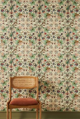 MINDTHEGAP The Deer Stalker Floral Wallpaper