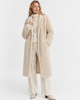 Mine Bilgi Mine Bilgi Melody Reversible Merino Shearling Coat with Leather Belt - 2
