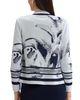 Ming Wang Ming Wang Abstract Two-Tone Knit Jacket - 3