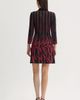 Ming Wang Ming Wang Animal Print Trim Soft Knit Dress - 3