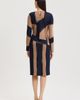 Ming Wang Ming Wang Brushstroke Soft Knit Sheath Dress - 2