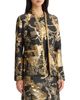 Ming Wang Ming Wang Gold Shimmer Sequin Woven Jacket - 2