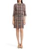 Ming Wang Ming Wang Horizontal Multi-Stitch Knit Sheath Dress - 1