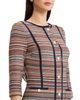 Ming Wang Ming Wang Horizontal Multi-Stitch Knit Sheath Dress - 4