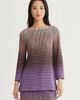 Ming Wang Ming Wang Ombre Jacquard Knit Tunic - 1