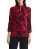 Ming Wang Ming Wang Petite Classic Abstract Flat Knit Jacket - 1