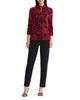 Ming Wang Ming Wang Petite Classic Abstract Flat Knit Jacket - 5