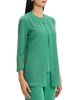 Ming Wang Ming Wang Plus Burnout Knit Jacket - 4