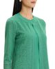 Ming Wang Ming Wang Plus Burnout Knit Jacket - 5