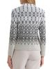 Ming Wang Ming Wang Plus Diamond Jacquard Knit Jacket - 3