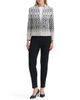 Ming Wang Ming Wang Plus Diamond Jacquard Knit Jacket - 6