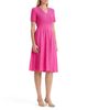 Ming Wang Ming Wang Plus Size Multi-Stitch Soft Knit Fit and Flare Dress - 4