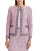 Ming Wang Ming Wang Plus Size Shell Stitch Knit Jacket - 1